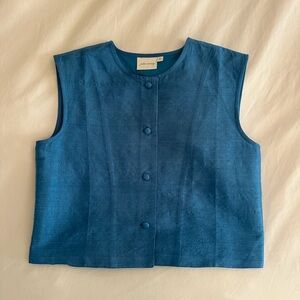 Julia Amory Blair Top Cornflower Blue XS